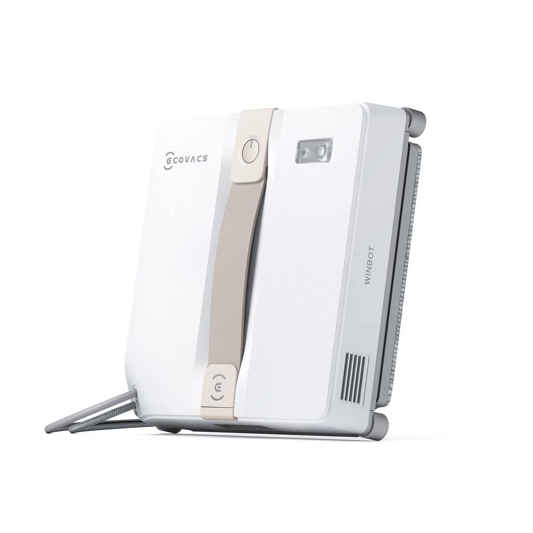 Ecovacs WINBOT MINI, Ansaugung, Universal, Beige, Weiß, 63 dB, 22 x 25 cm, Akku