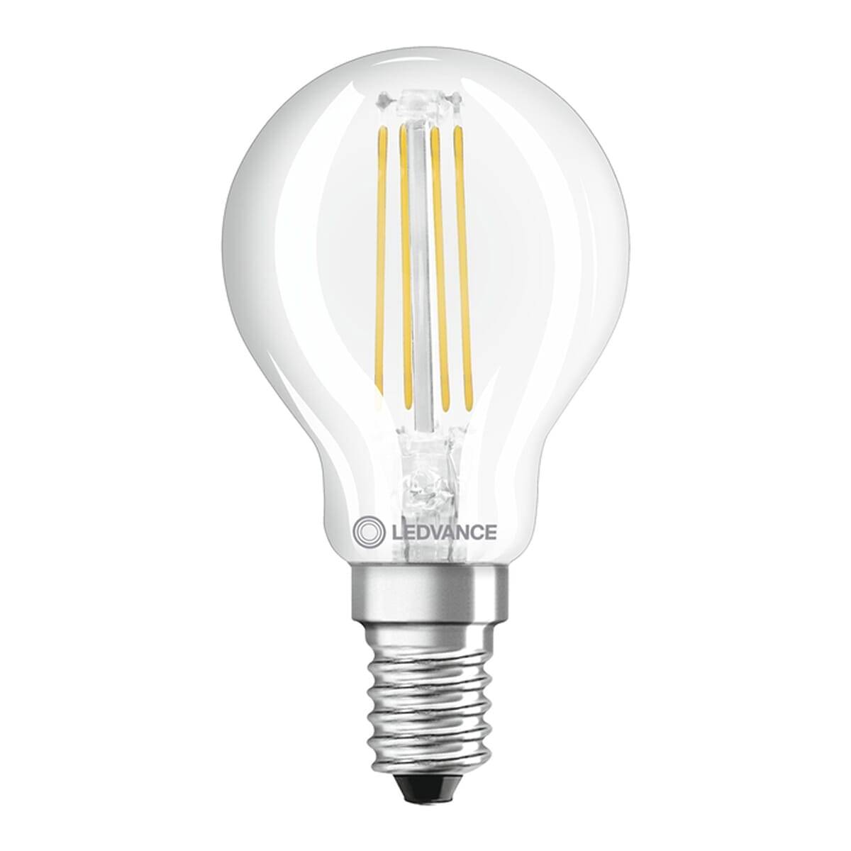 LED Classic P 40 Filament V4W 827 Clear E14 LED-Lampen