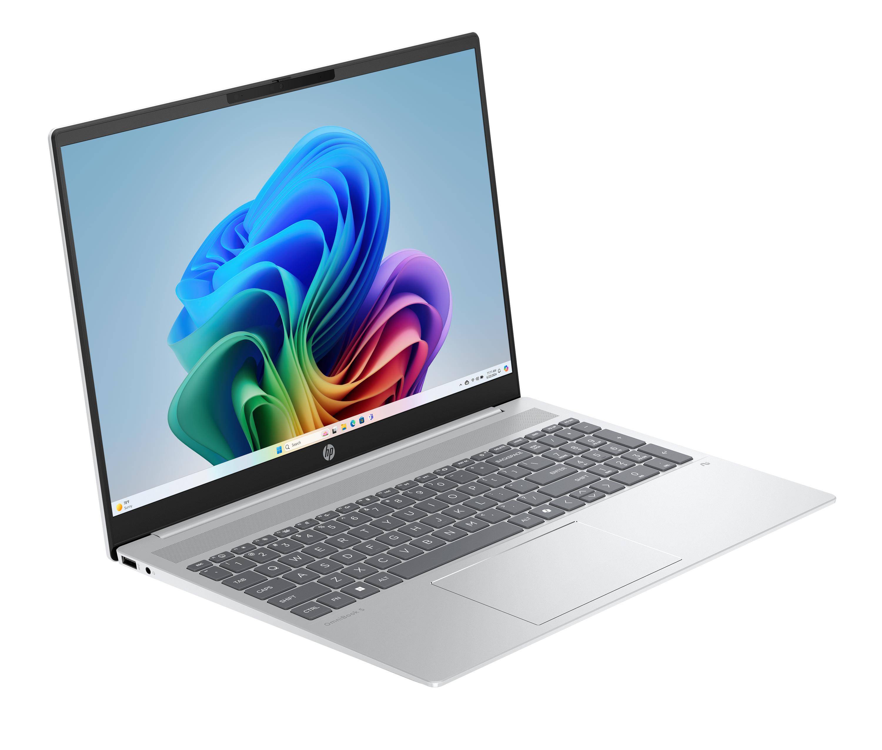HP OmniBook 5 16-ag1153ng 16inch WUXGA IPS, AMD Ryzen AI 5 340, 16GB RAM, 512GB SSD, Windows 11 QWER