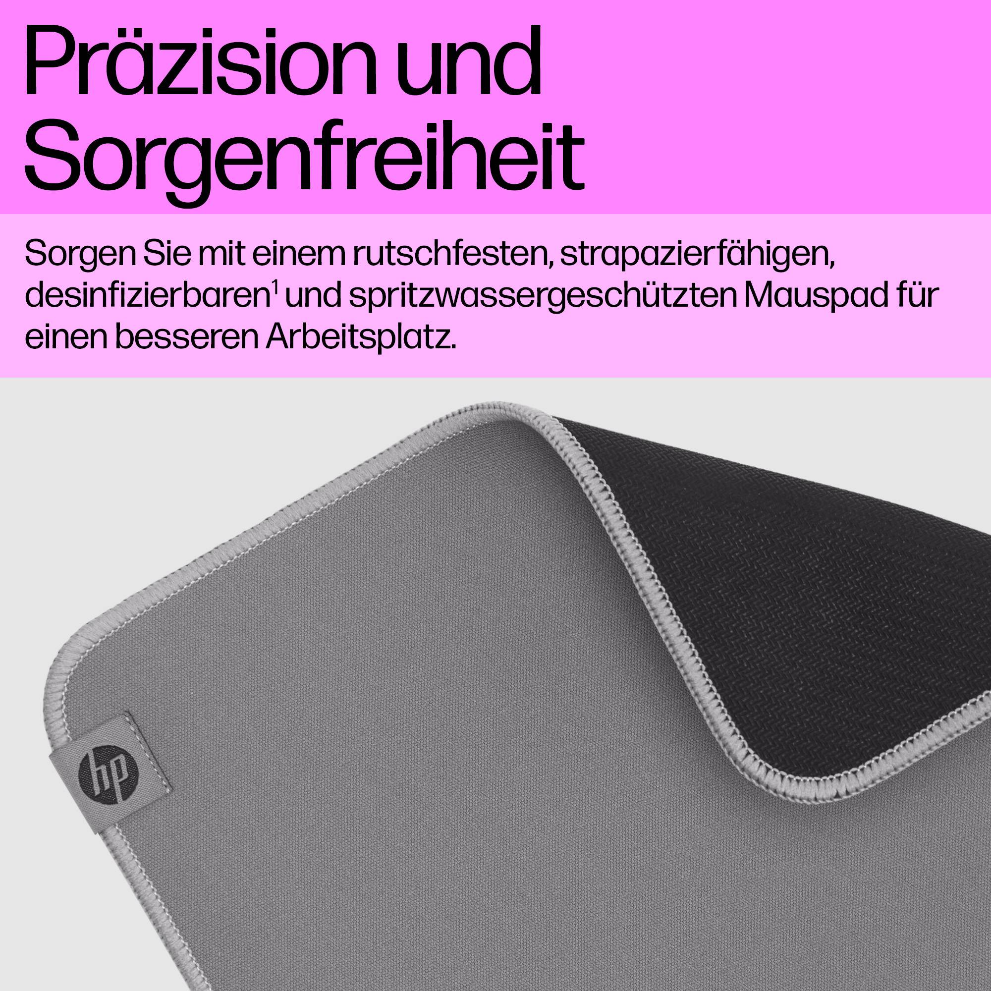 HP 105 - Mauspad - desinfizierbar - Grau
