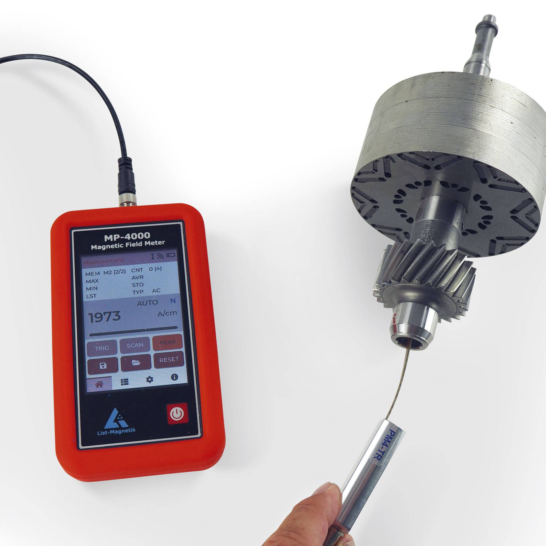 PCE Instruments LM-MP4000-4TR Magnetfeld Analysegerät