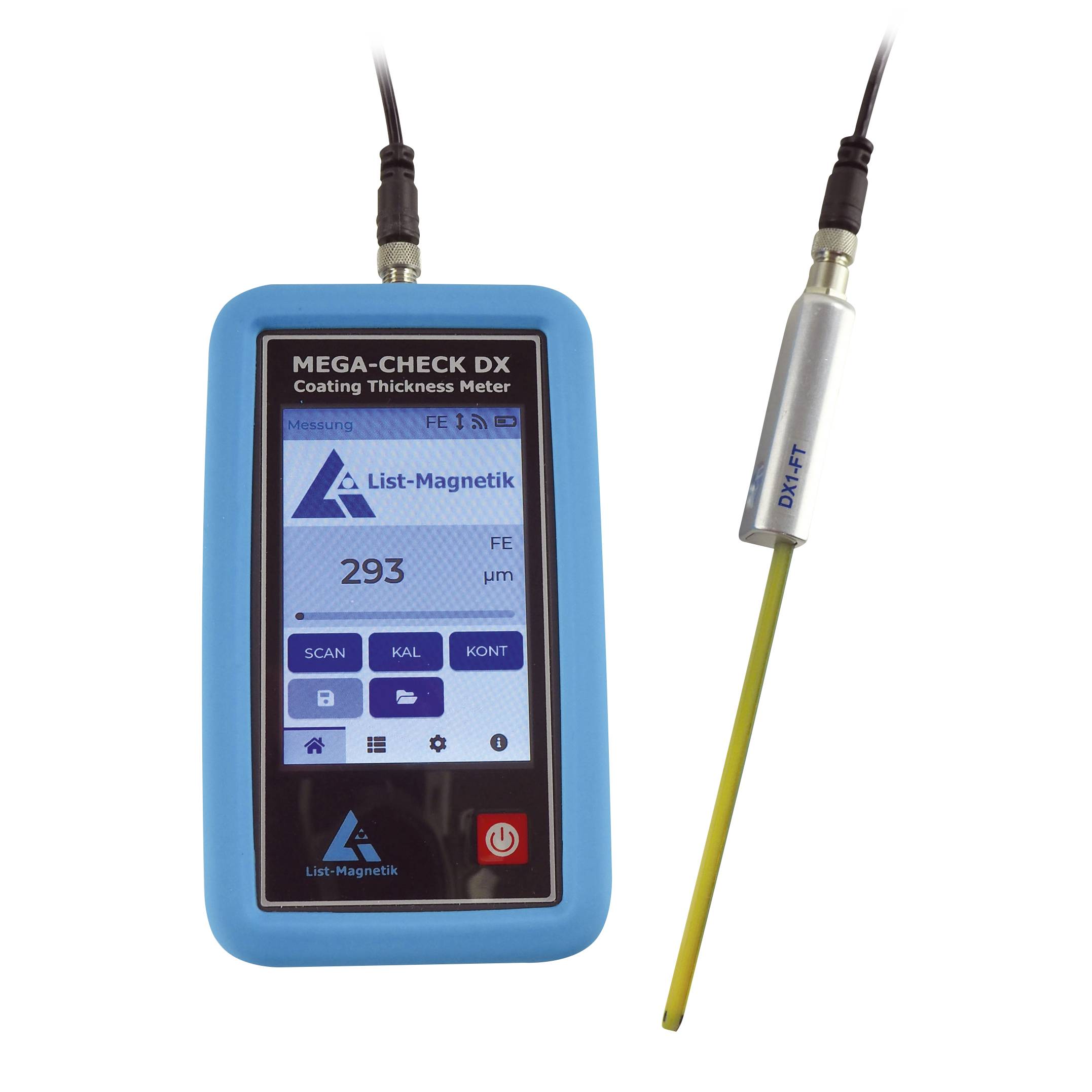 PCE Instruments LM-MCDX-1FT Schichtdicken-Messgerät 2 - 1000µm