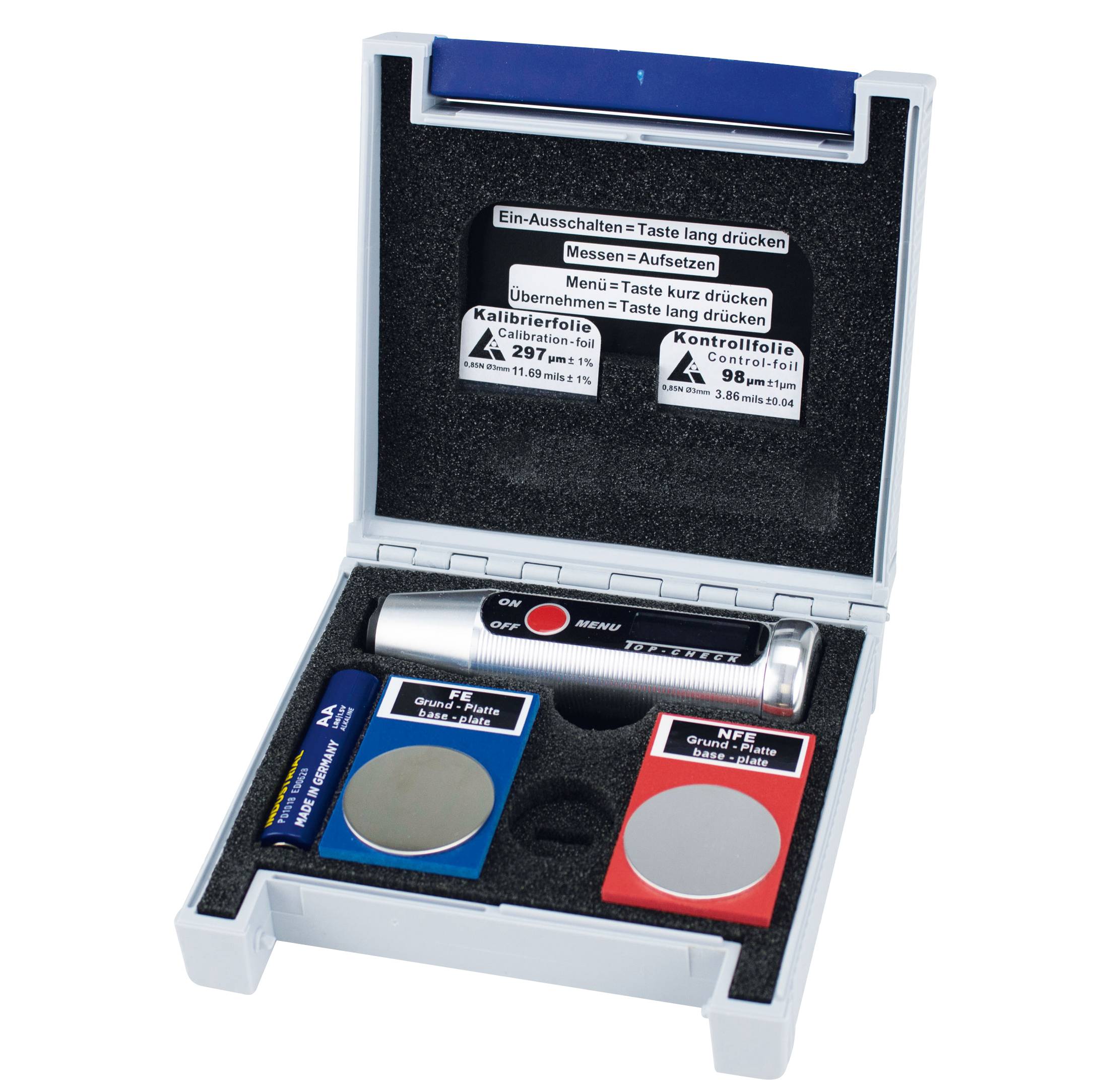 PCE Instruments LM-TC-DUAL Schichtdicken-Messgerät 2 - 5000µm