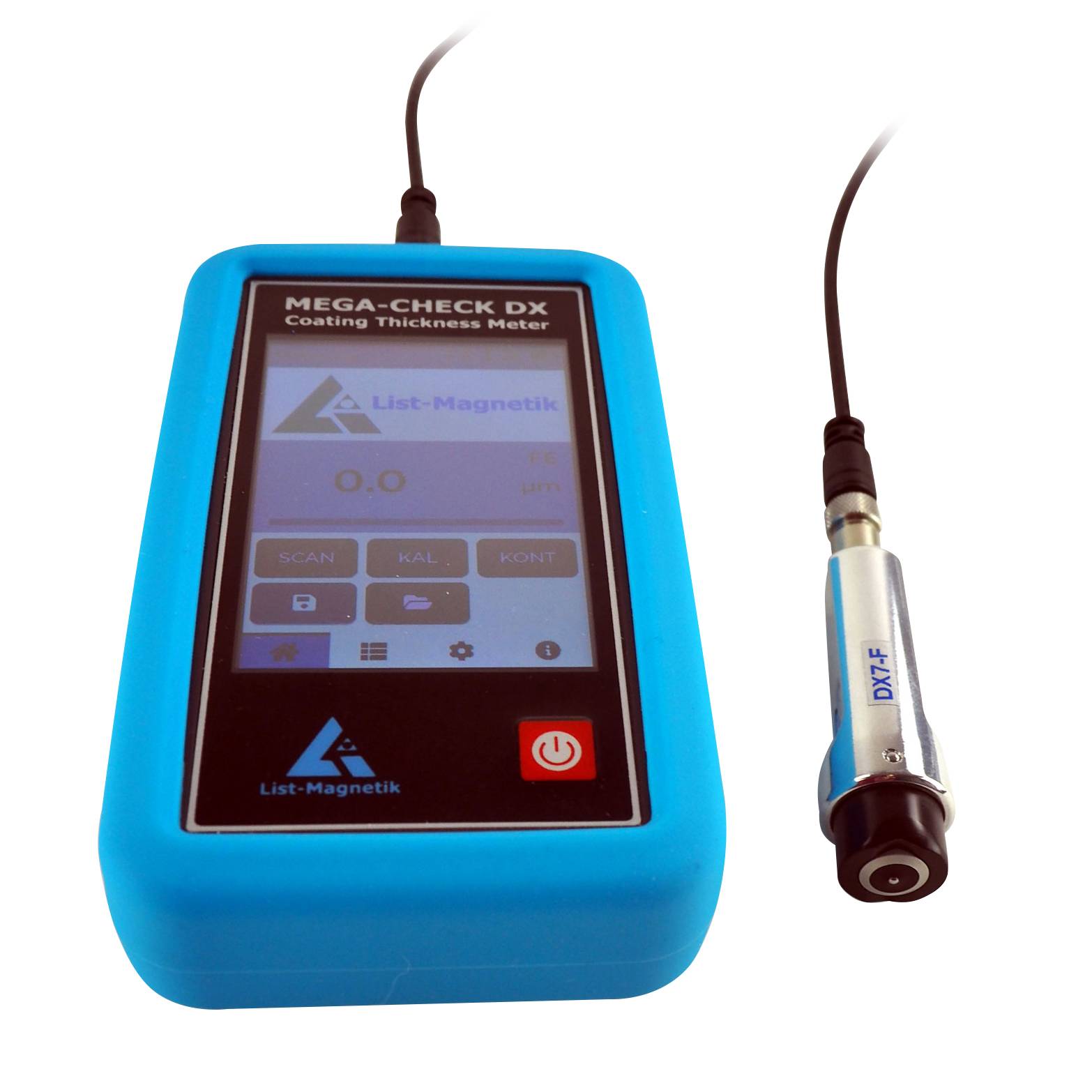 PCE Instruments LM-MCDX-7F Schichtdicken-Messgerät 2 - 1000µm