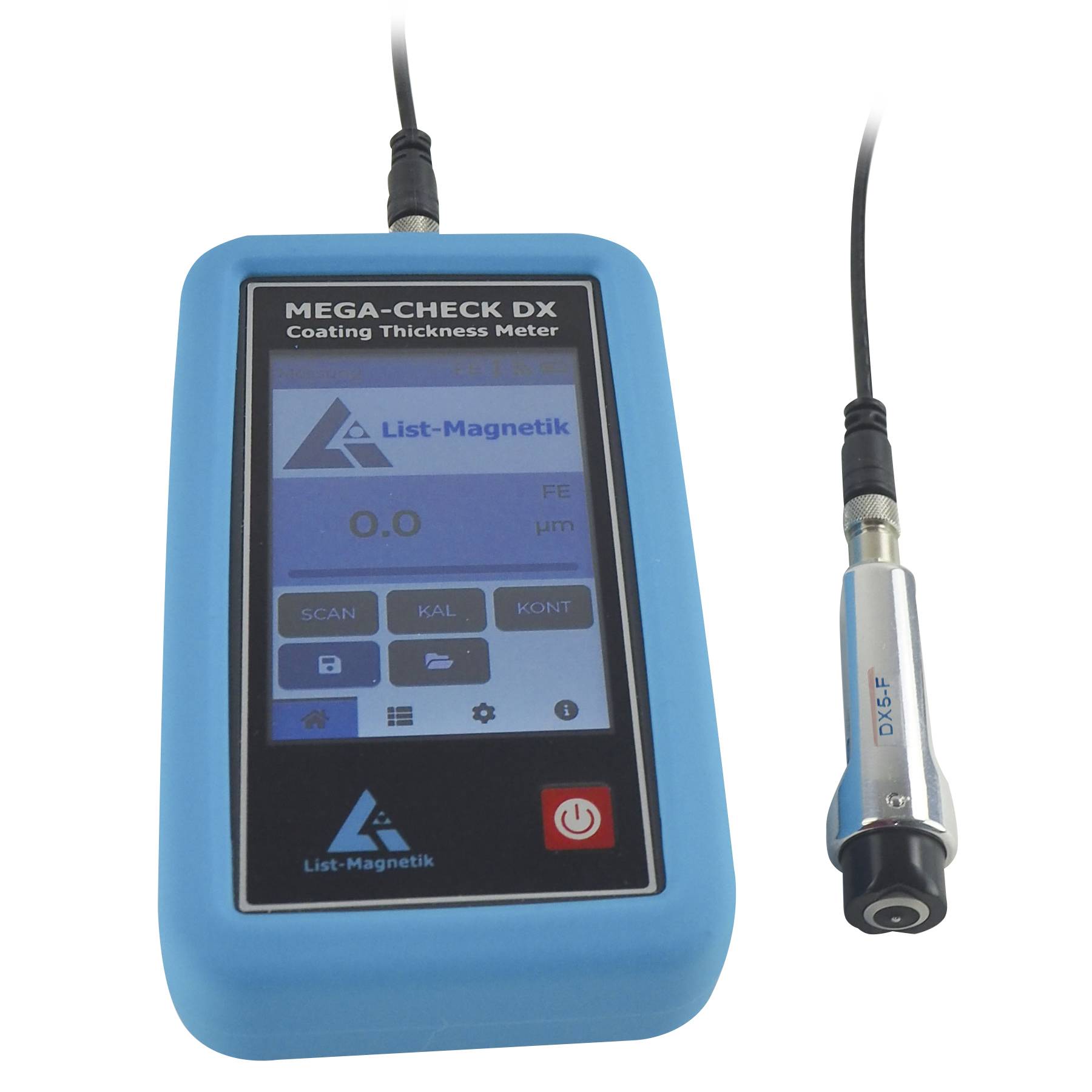 PCE Instruments LM-MCDX-5F Schichtdicken-Messgerät 2 - 5000µm