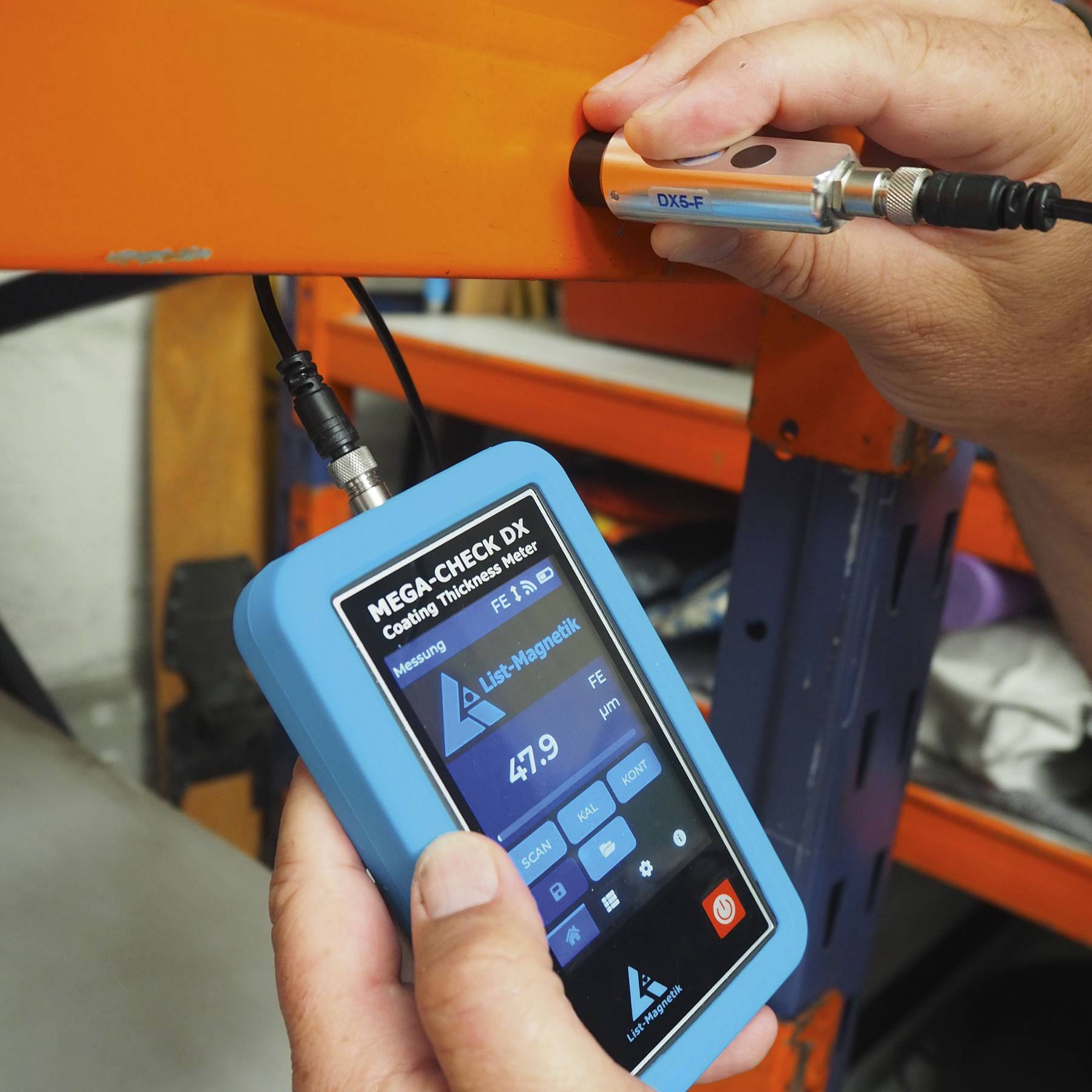 PCE Instruments LM-MCDX-5F Schichtdicken-Messgerät 2 - 5000µm