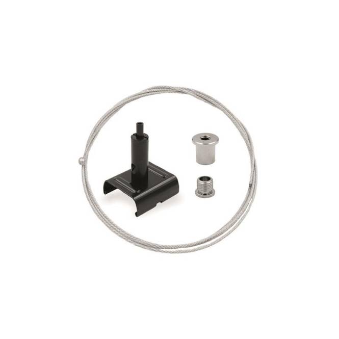 LTEK 3PH Abhängeset 991810 Global, 3m Seil, schwarz Techn.Licht/Wohnraum Innenleuchten Techn.
