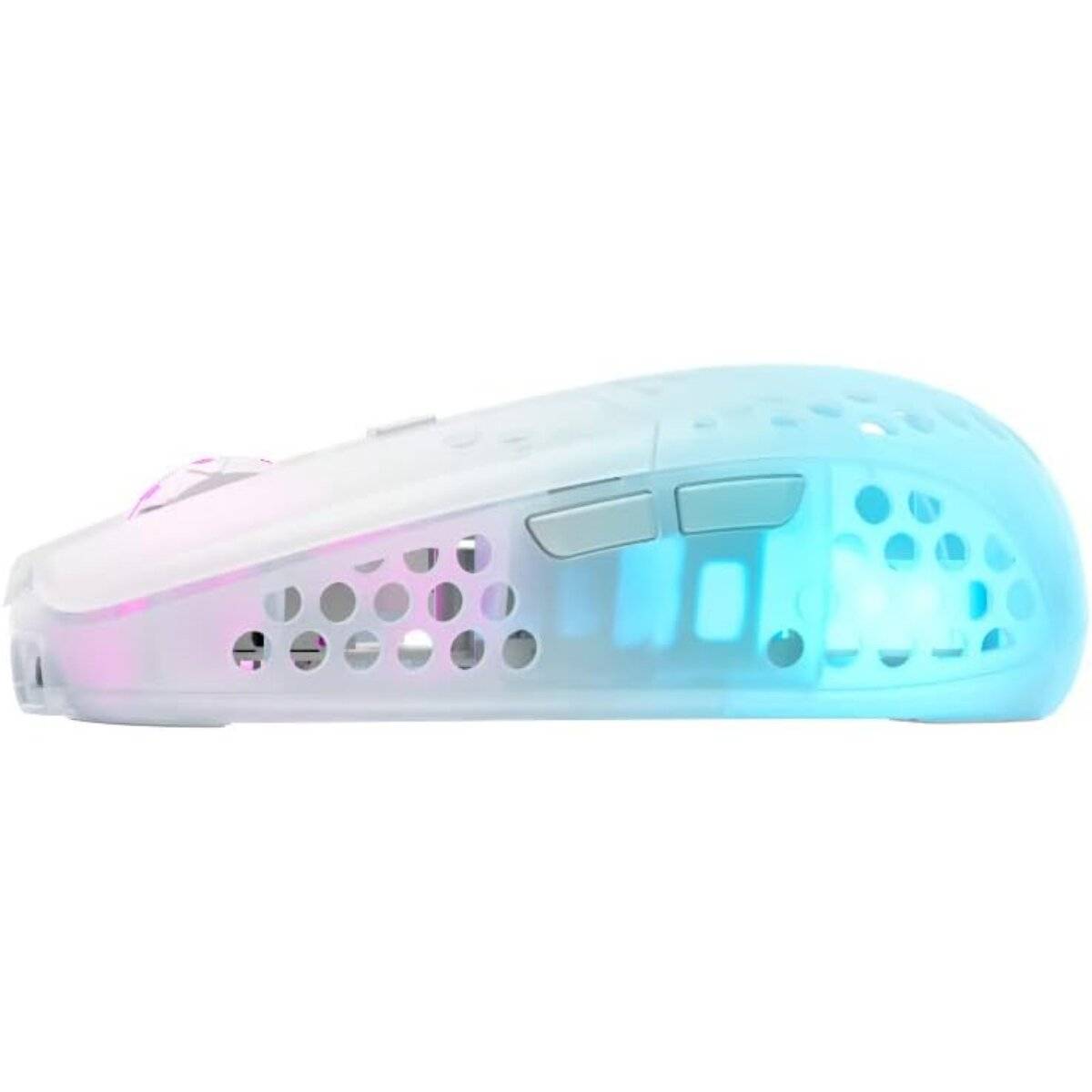 Cherry Xtrfy Gaming-Maus MZ1 – entwickelt mit Rocket Jump Ninja, ultraleicht & präzise Wireless Weiß