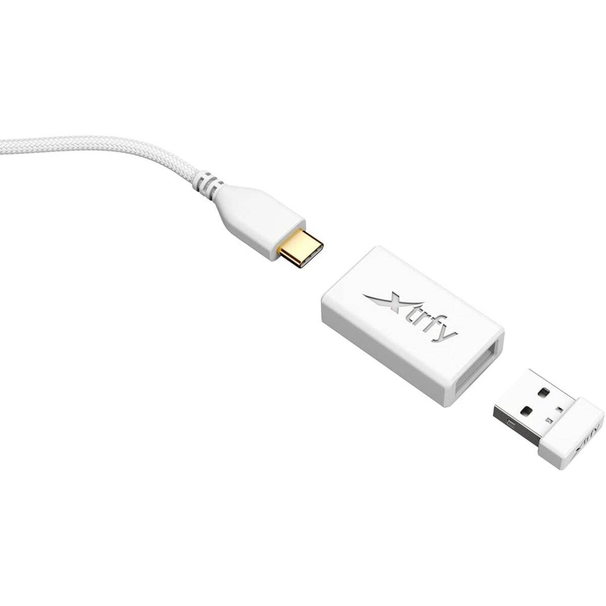 Cherry Xtrfy M8 Wireless Gaming-Maus – ultraleicht, 55 g, eSports-optimiert Weiß