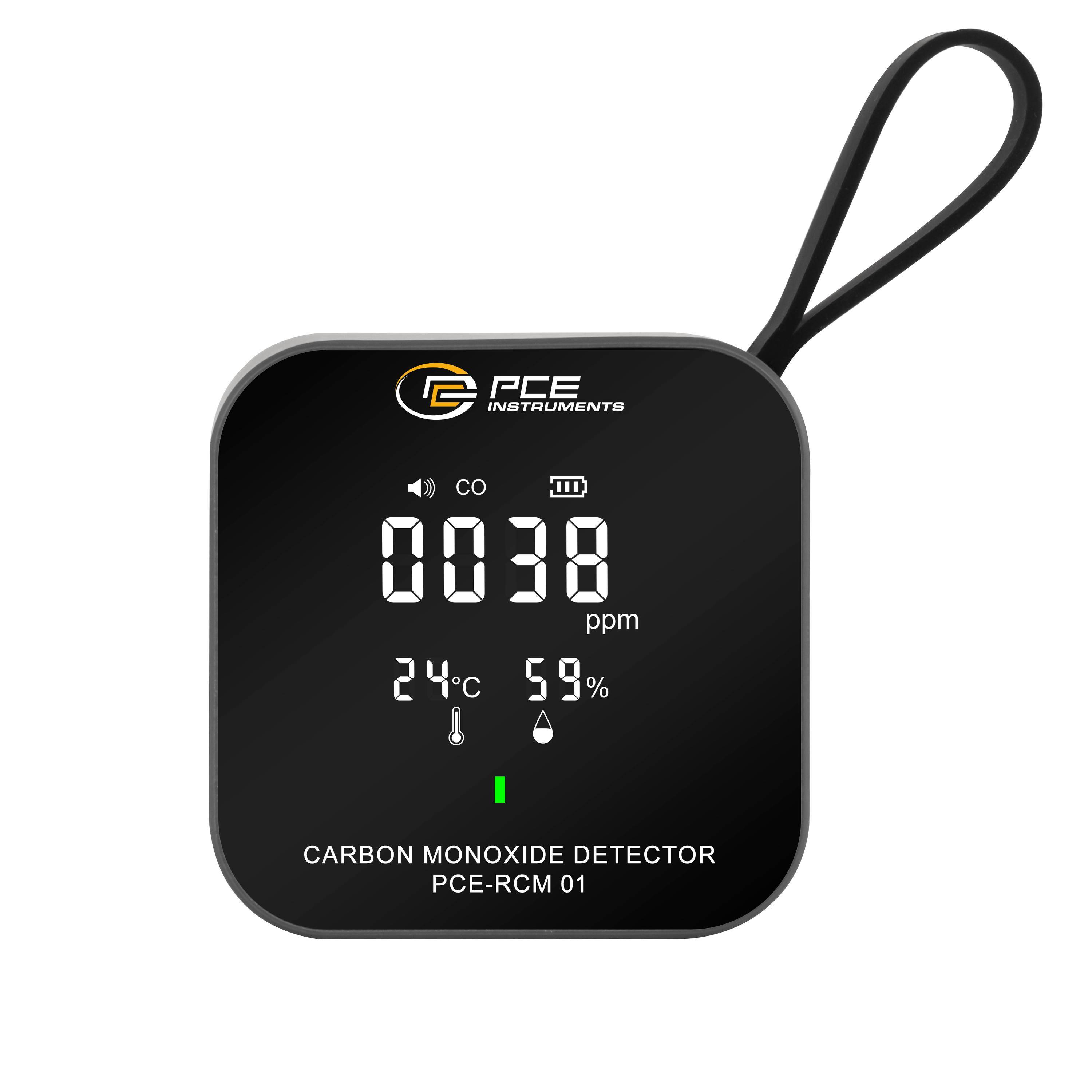 PCE Instruments Kohlenmonoxid-Messgerät PCE-RCM 01 CO mit Temperaturmessfunktion