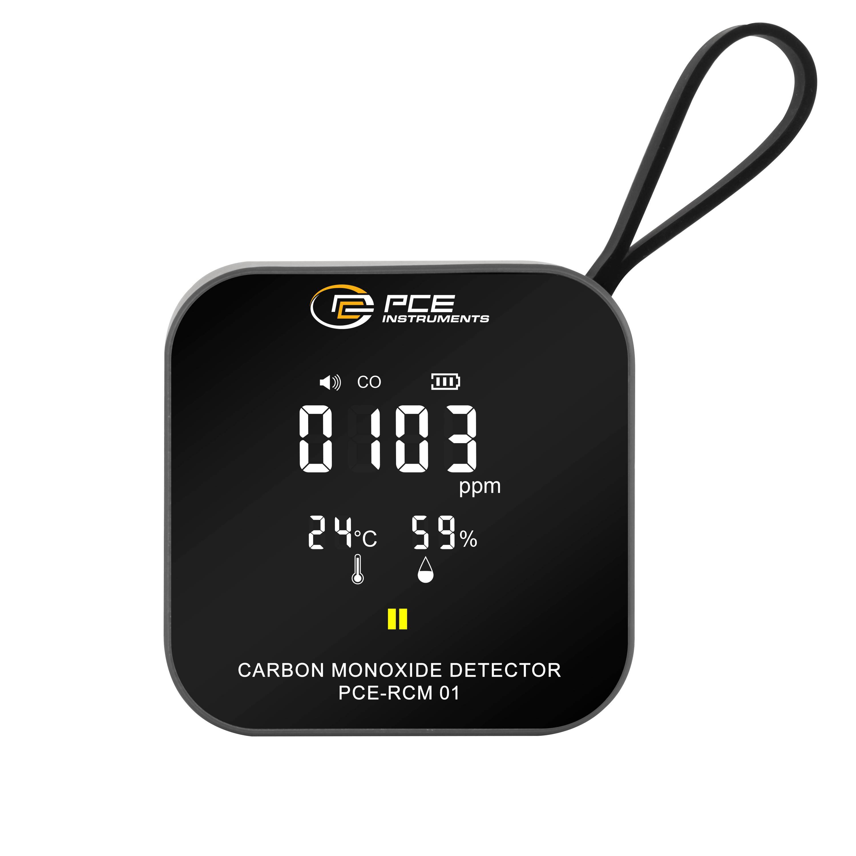 PCE Instruments Kohlenmonoxid-Messgerät PCE-RCM 01 CO mit Temperaturmessfunktion