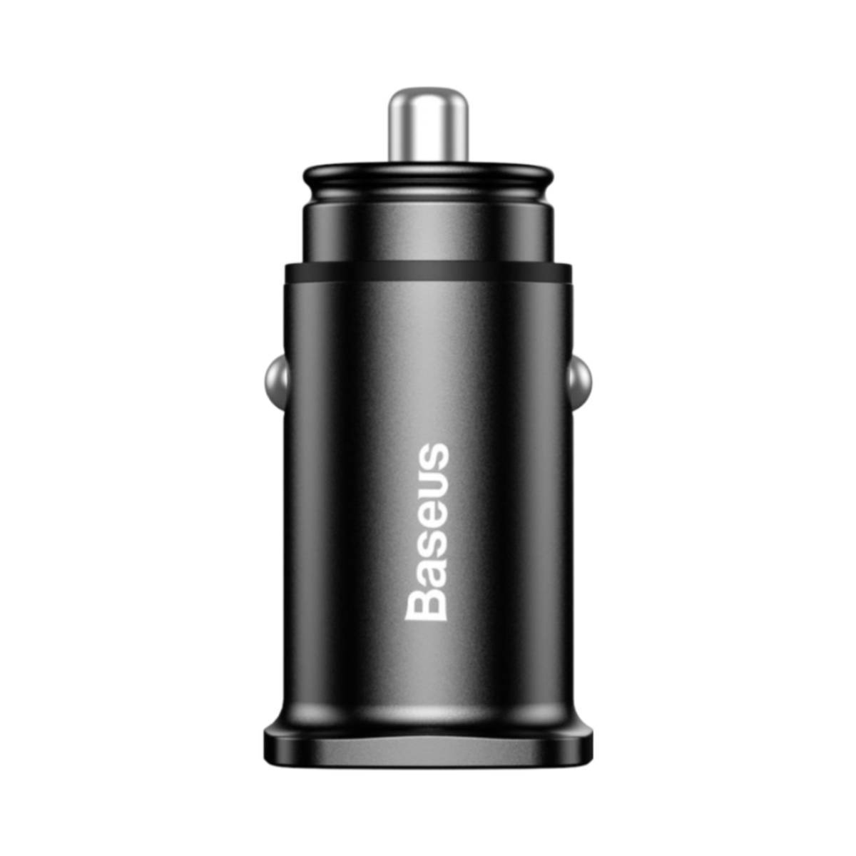 Ładowarka samochodowa Baseus Square 2xUSB QC3.0 5A 30W (czarna)