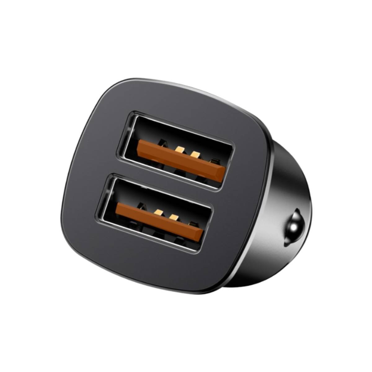 Ładowarka samochodowa Baseus Square 2xUSB QC3.0 5A 30W (czarna)