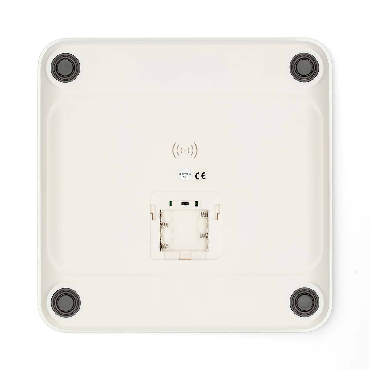Smart Waage mit 16 Messfunktionen Bluetooth Weiß