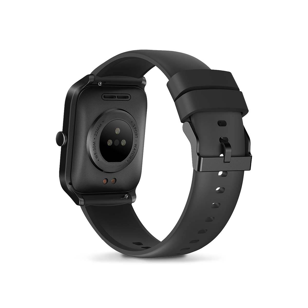 Sport SmartLife Smartwatch 1,69" LCD Display multifunktional Schwarz