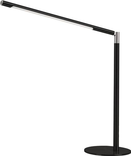 styro G. m. b. H. Ablage-Systeme Schreibtischleuchte Aura schwarz H.max.420mm Standfuß m.LED HANSA 41-5011.005