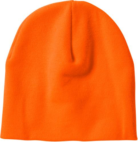 Strickmütze 9108 AM 117227-230-999 Größe Uni Farbe warnorange