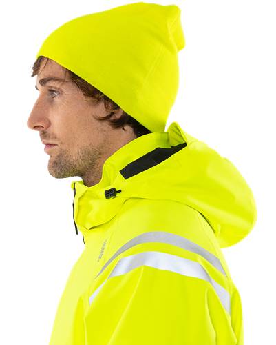 Strickmütze 9108 AM 117227-130-999 Größe Uni Farbe warngelb