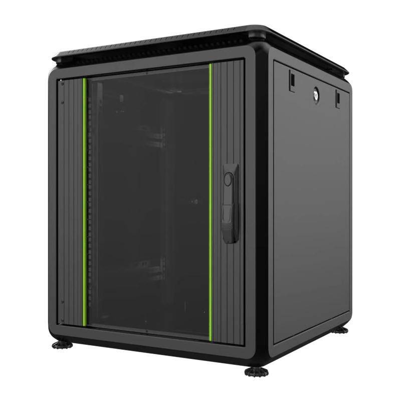 19inch 12U Rack Cabinet 600 x 600 x 719mm Data Line - Black