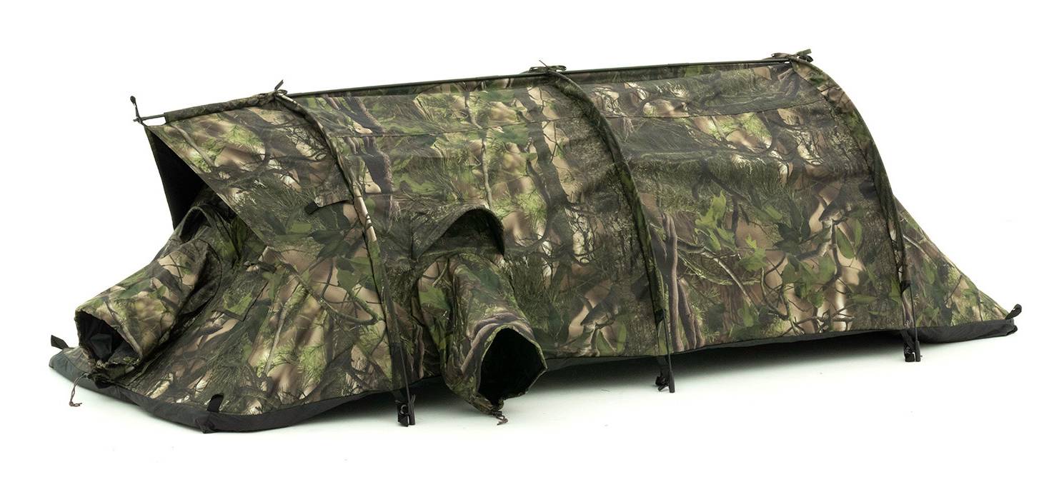 Buteo Photo Gear 720230, Glasfaser, Polyester, Camouflage, Grün, 2,5 m, 900 mm, 2300 mm, 800 mm