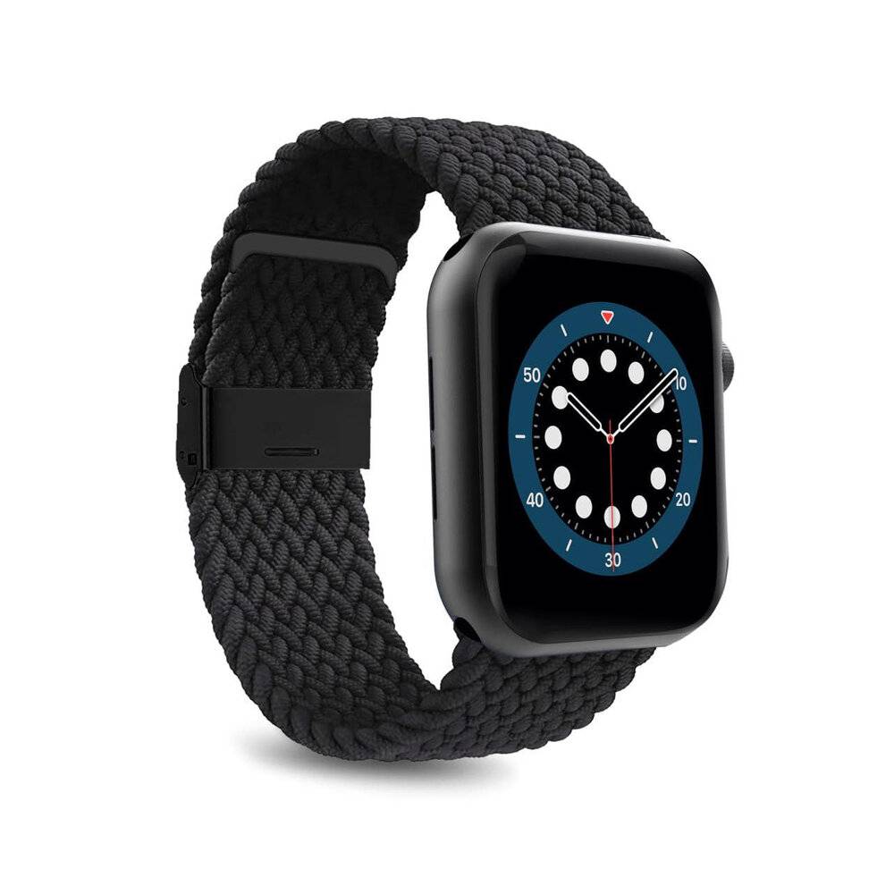 Puro Loop Nylonarmband Apple Watch 38 / 40 41 mm - Schwarz