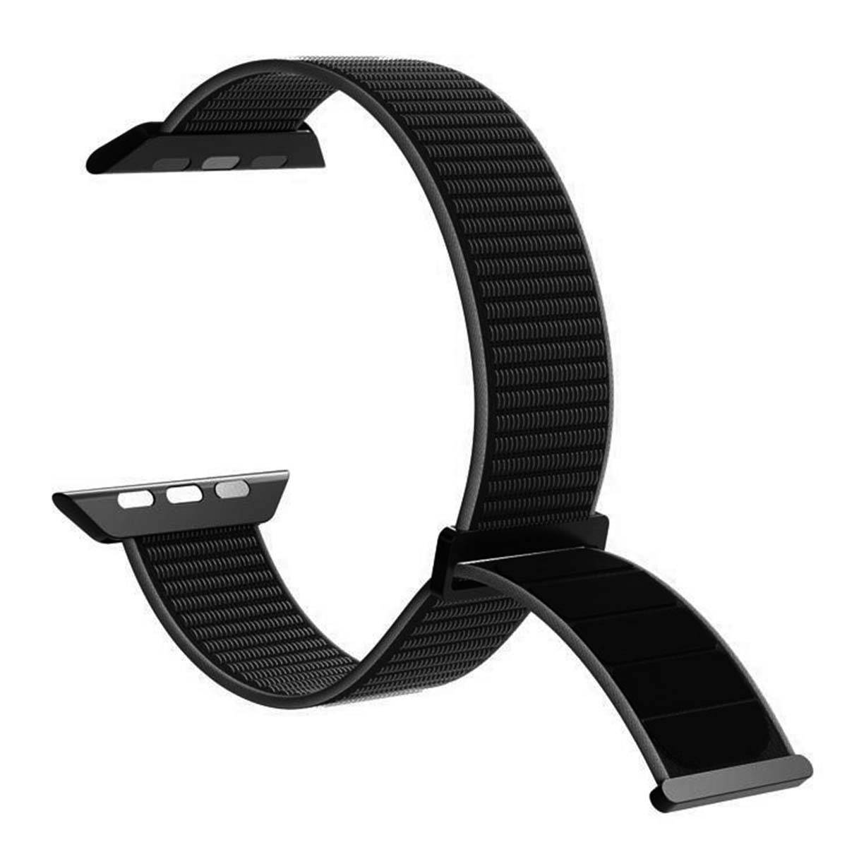 Puro PUSPORTAW40BLK - Band - Sportuhr - Schwarz - Apple - Apple Watch - Nylon