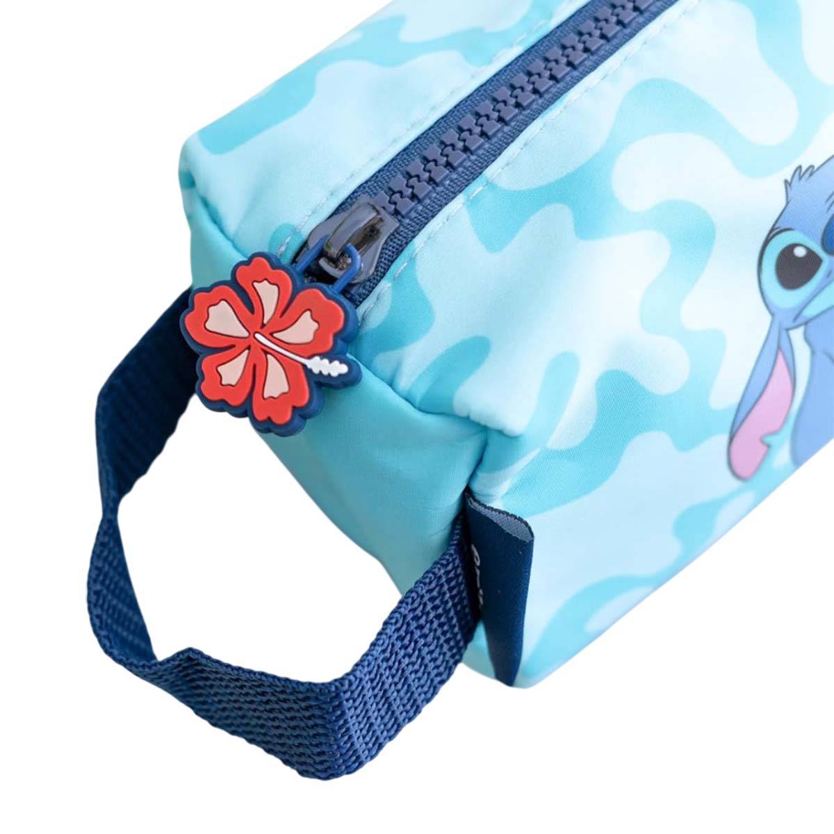 Schulmäppchen Tropical Stitch Kollektion Polyester langlebig Türkis