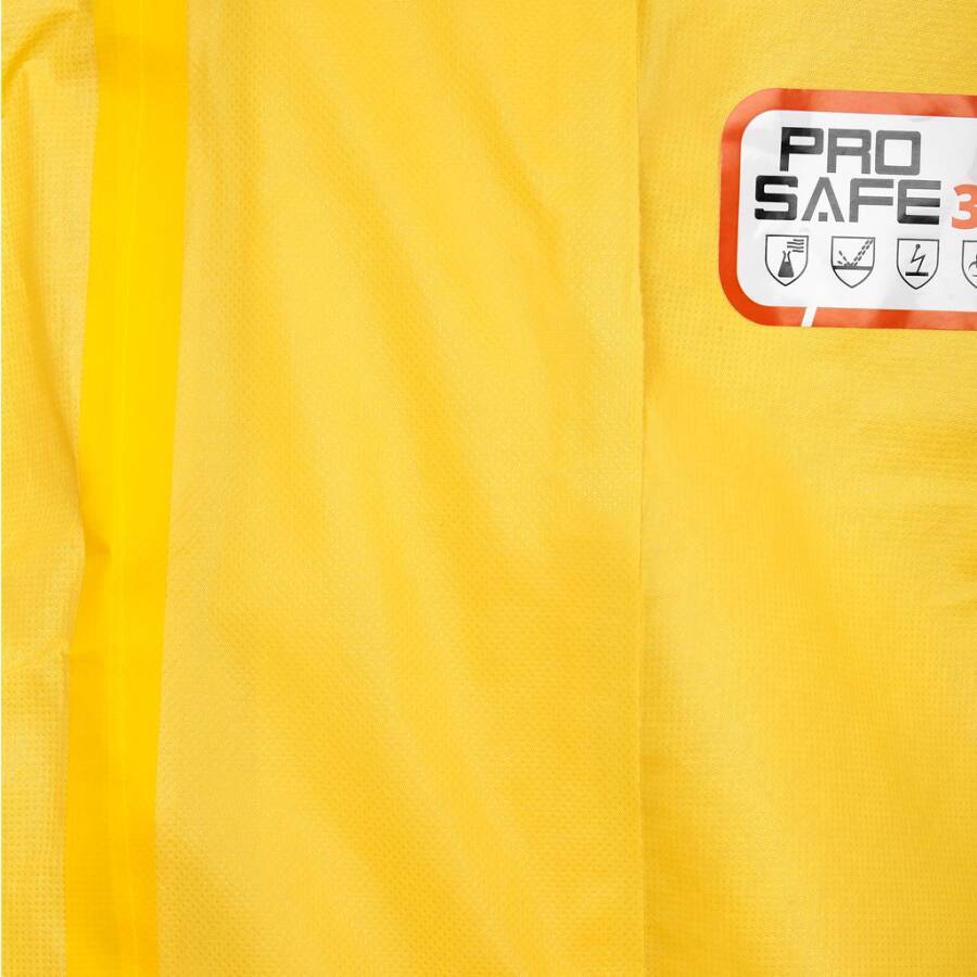 Schutzanzug ProSafe® XP3000 Overall PSXP-3XL Größe XXXL Farbe gelb Ausführung ohne Füßlinge