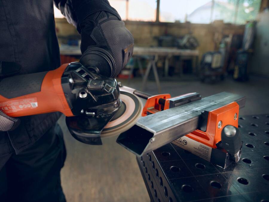 Schraubstock-Set VersaMAG Spann-W.108mm Backen-B.100mm FEIN