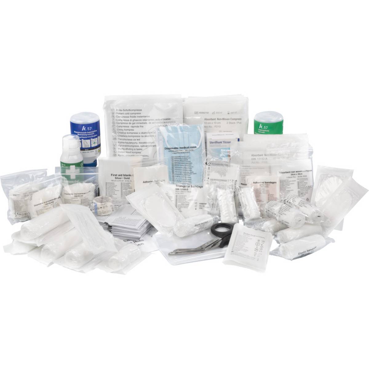 K.57 Nachfüllpack Labor/Chemie, für K.57 Erste-Hilfe-Koffer Classic Plus Labor/Che.