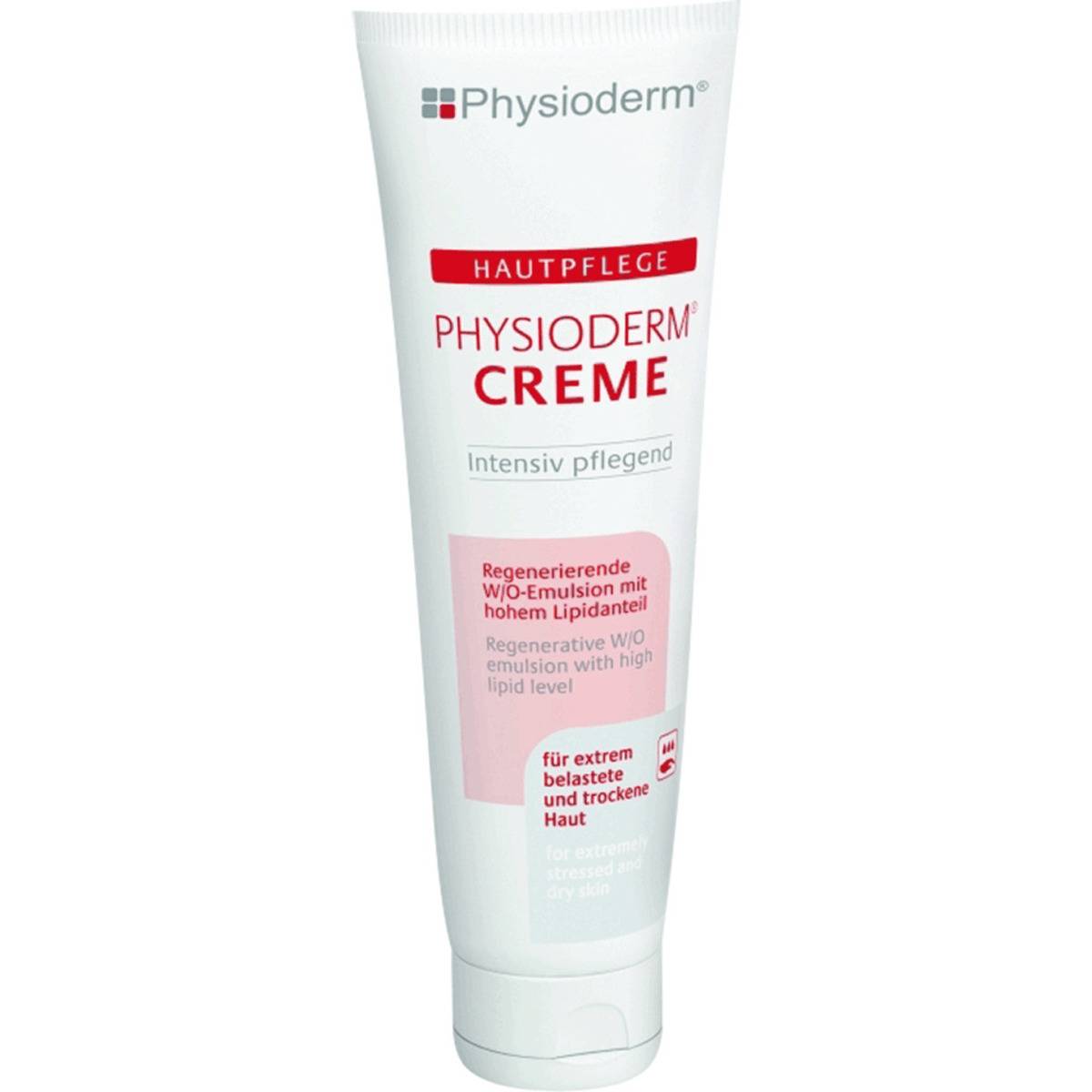 Physioderm® Hautcreme, Hautpflege für stärker belastete Haut, 100ml/Tube