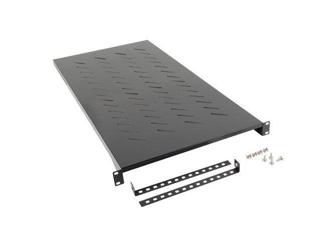 LANBERG - AK-1013-B - Regalboden - Schwarz - Metall - 25 kg - 48,3 cm (19 Zoll) - 482,6 mm