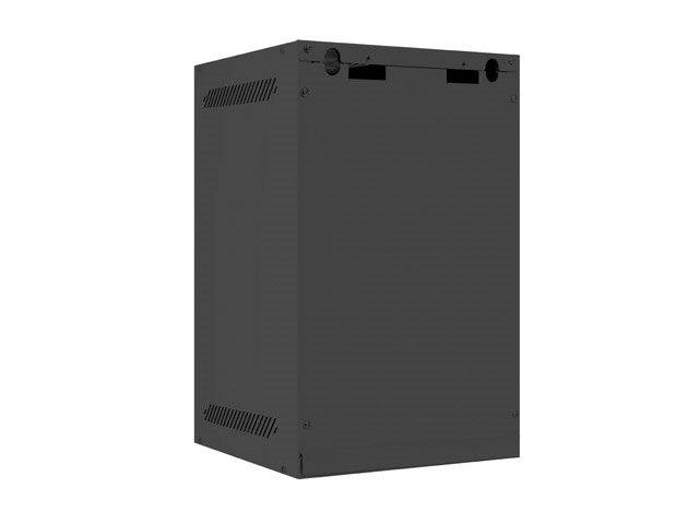 LANBERG 10 9U 280x310 Wandgehäuse Glastür (FlatPack) sw Multimedia-Technik 10 Gehäuse und