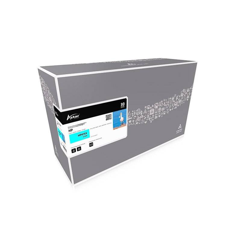 ASTAR AS20234 HP LJ PROM454 CARTR CY HC W2031X HP415X 6000Seiten hohe Kap -