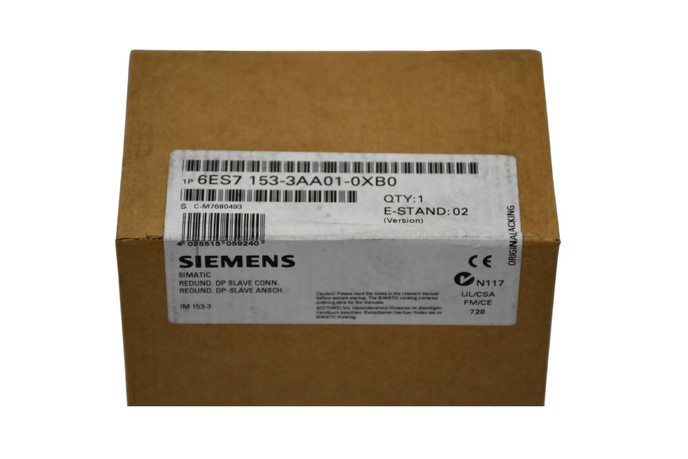 Siemens Simatic S7-300 IM 153-3 6ES7153-3AA01-0XB0 ( 6ES7 153-3AA01-0XB0 ) E2
