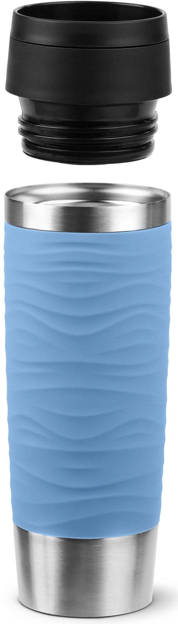 emsa Isolierbecher TRAVEL MUG Wave, 0,5 L., pastellblau