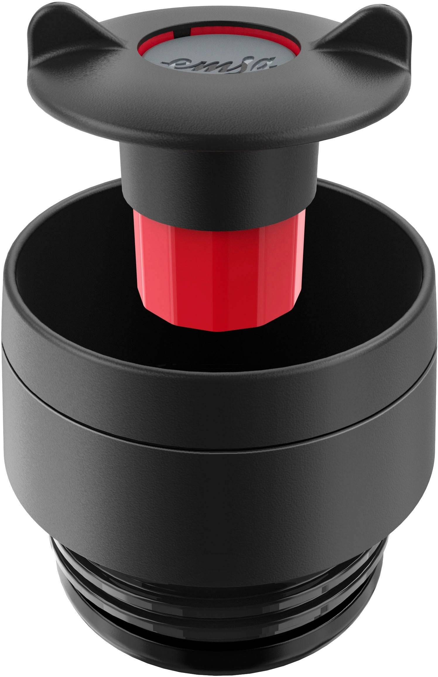 Emsa N20221 Travel Mug Classic Isolierbecher 0,5 Liter , neuer Komfort-Schraubverschluss