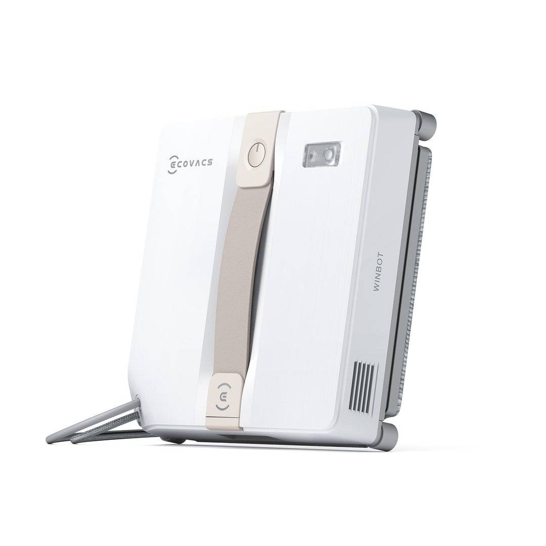 Ecovacs WINBOT MINI, Ansaugung, Universal, Beige, Weiß, 63 dB, 22 x 25 cm, Akku