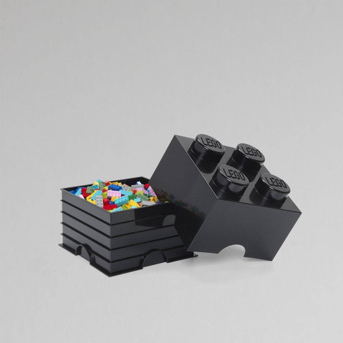 LEGO R.C. LEGO Storage Brick 4 schwarz| 40031733