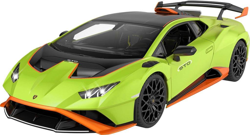 Jamara RC Auto Lamborghini Huracan STO 1:14 2,4GHz grün Multimedia-Technik RC