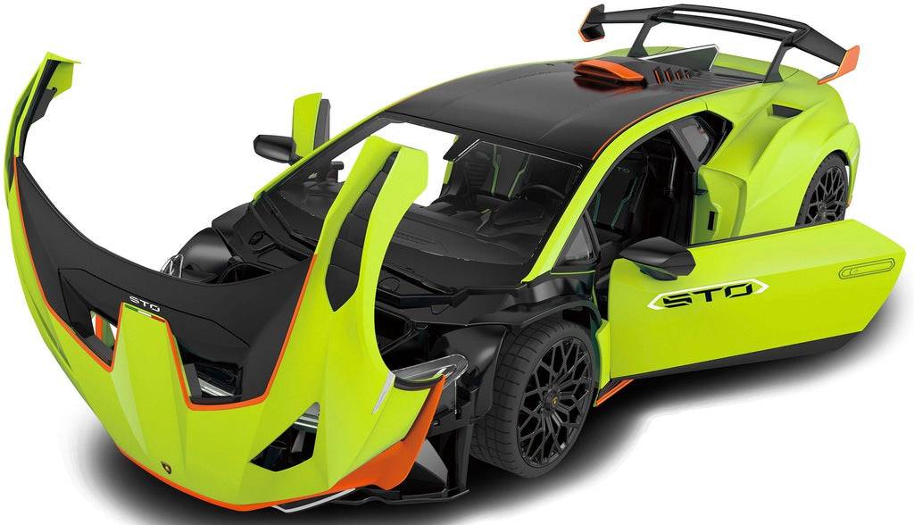 Jamara RC Auto Lamborghini Huracan STO 1:14 2,4GHz grün Multimedia-Technik RC