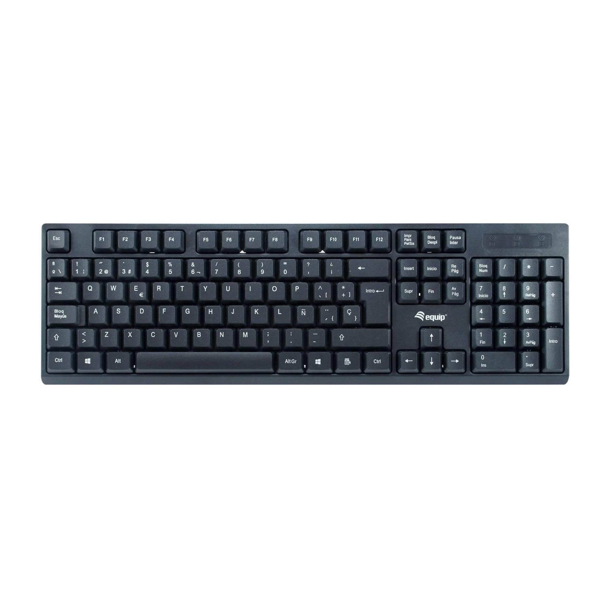 Equip Tastatur-und-Maus-Set - kabellos - 2.4
