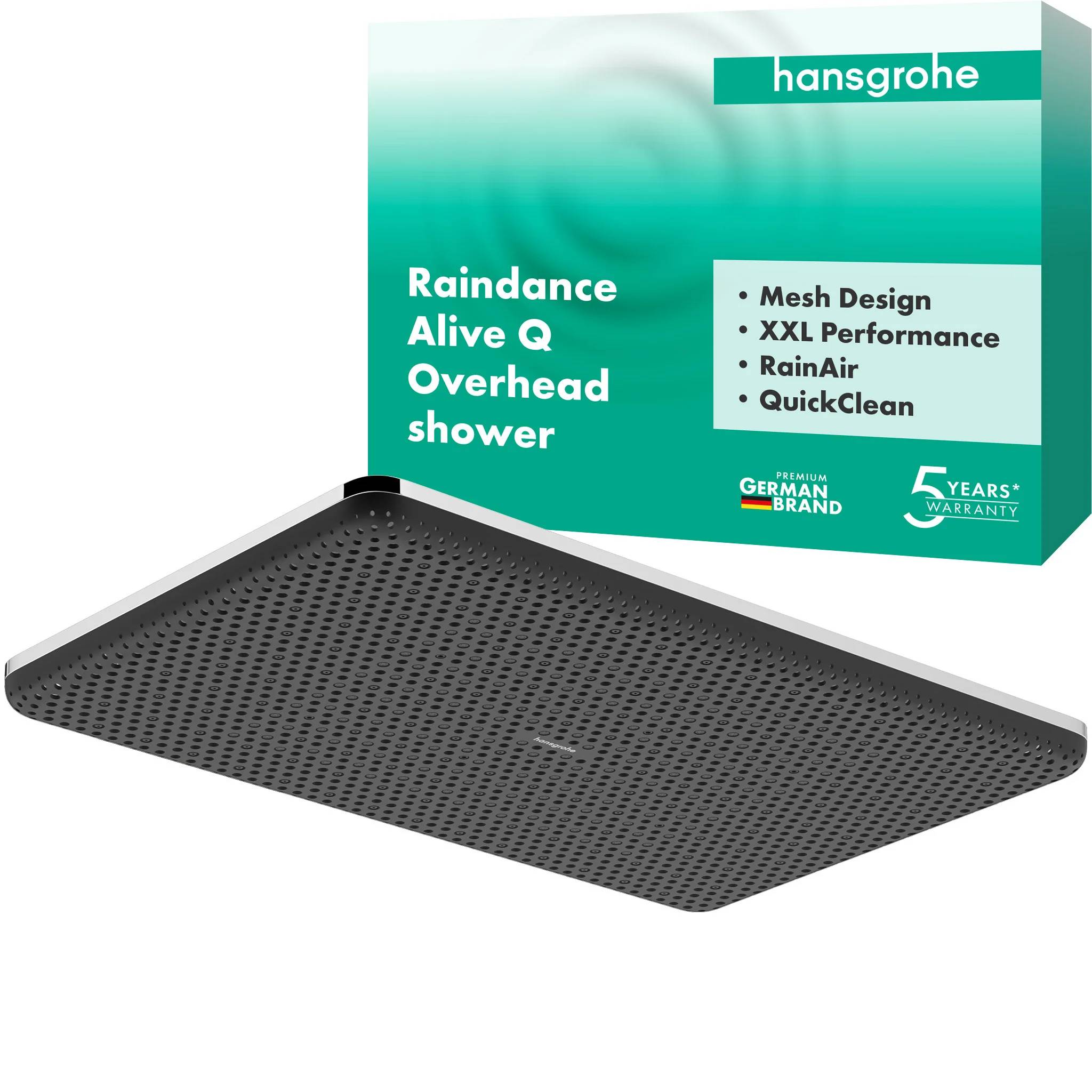 hansgrohe Raindance Alive Q Kopfbrause 210/340 1jet, Chrom