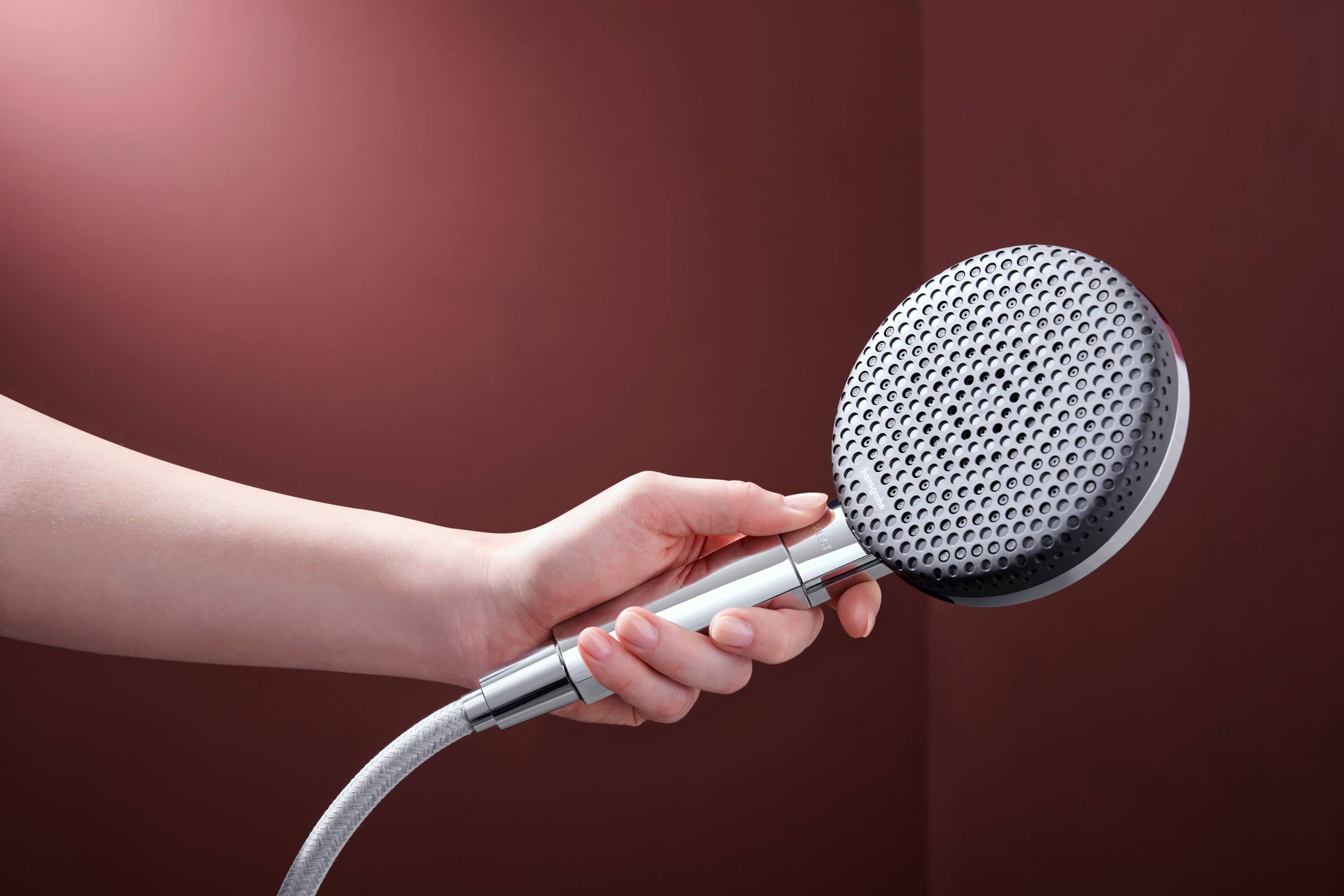 hansgrohe Raindance Alive Select S Brauseset 125 3jet EcoSmart mit Brausestange Unica S Puro 90 cm, Chrom
