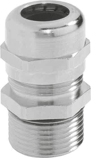 52015700 LAPP Verschraubung PG7x1,27 SMS-PG7 Messing (CuZn) vernickelt Gewindelänge 5,0mm - 1Stück