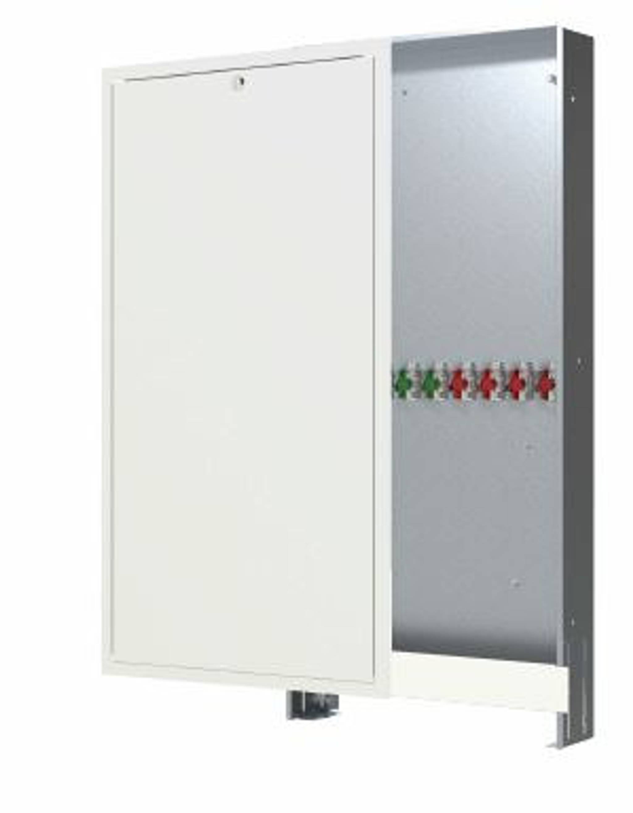Danfoss Sichtteil zu Unterputzkasten 145H4902, Pulverbeschichtet, RAL9016