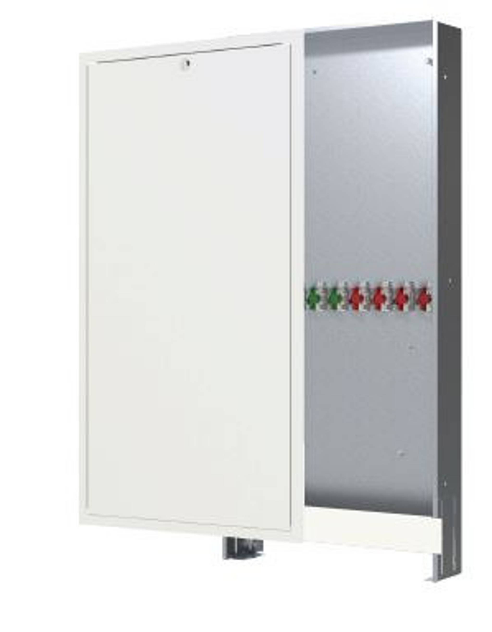 Danfoss Sichtteil zu Unterputzkasten 145H4902, Pulverbeschichtet, RAL9016