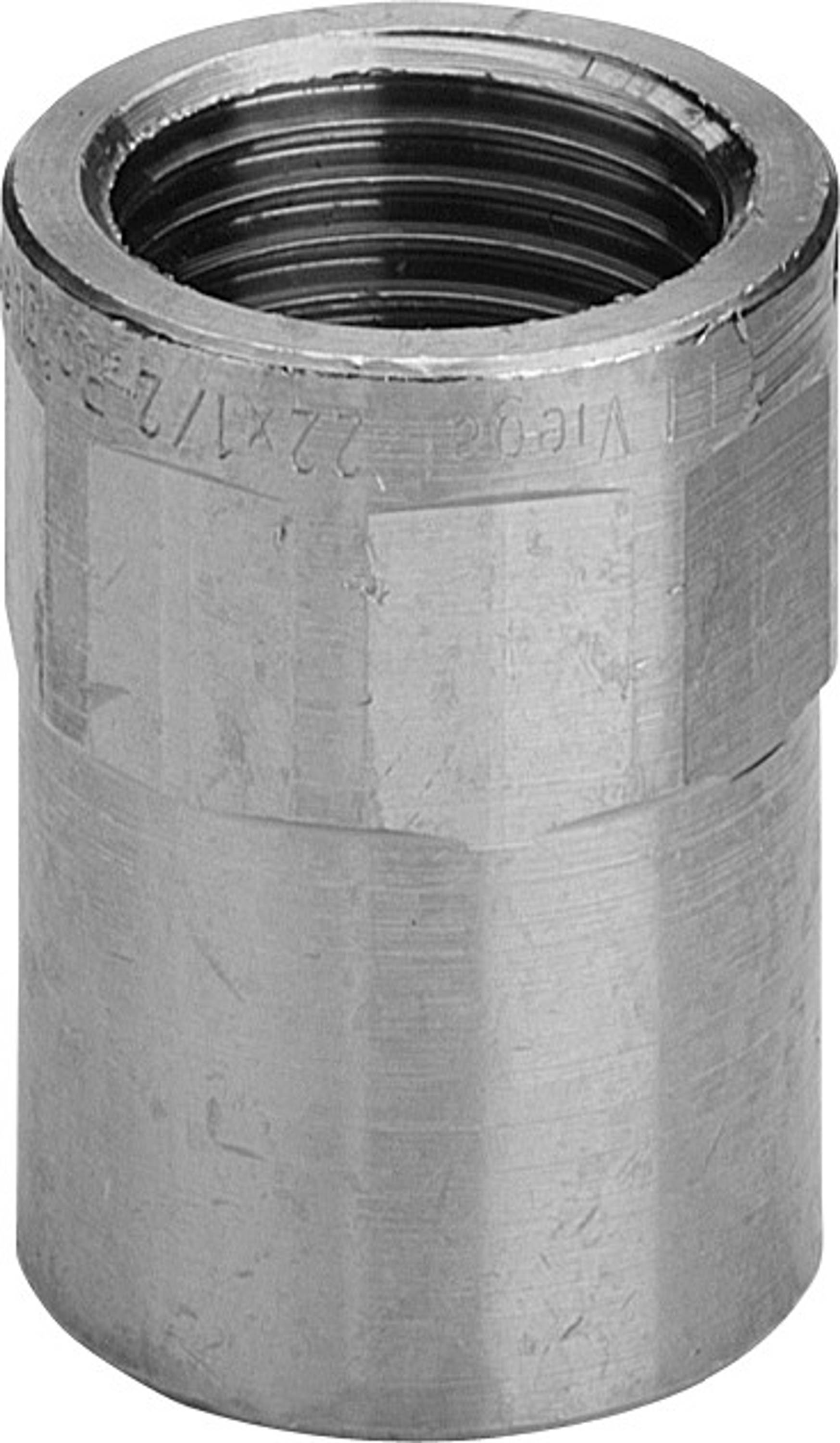 Viega Übergangsmuffe 94270G 15mmxRp 3/8, Rotguss