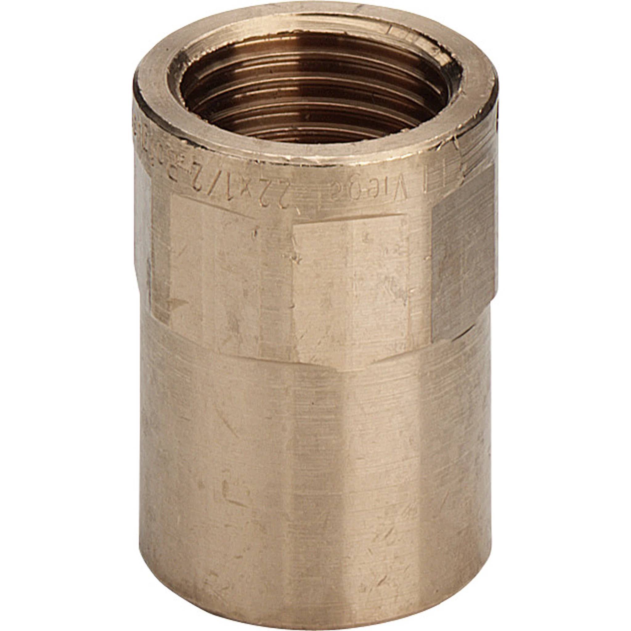 Viega Übergangsmuffe 94270G 15mmxRp 3/8, Rotguss
