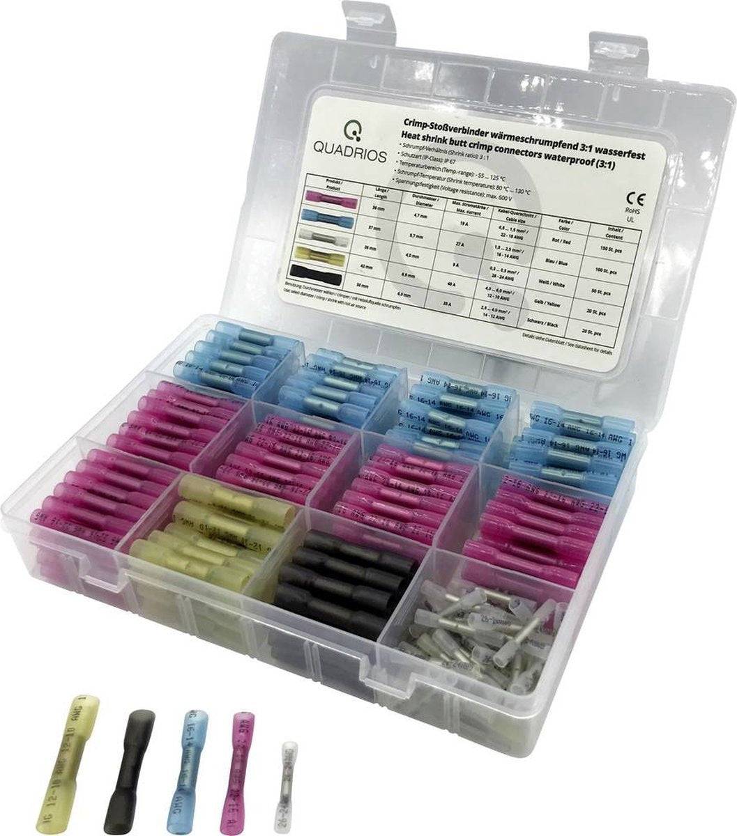 2011C397 Stoßverbinder mit Schrumpfschlauch